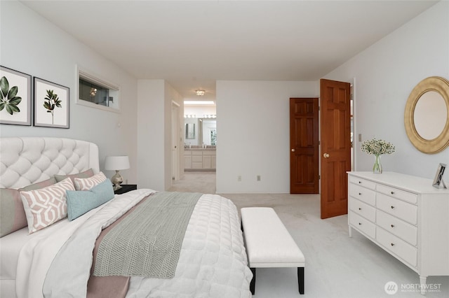 16004 Snee Oosh Rd, La Conner, WA 98257 - bedroom featuring light carpet and ensuite bathroom