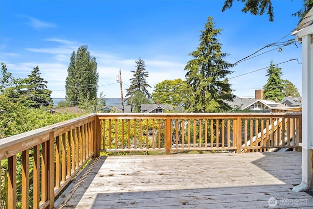 243 N Garden St, Bellingham, WA 98225 - view of wooden deck