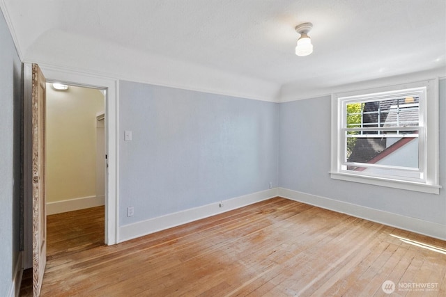 243 N Garden St, Bellingham, WA 98225 - spare room with light wood-style flooring and baseboards