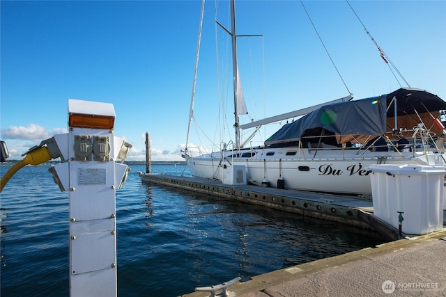 9540 Semiahmoo Pkwy Unit E14, Blaine, WA 98230 - dock with a water view