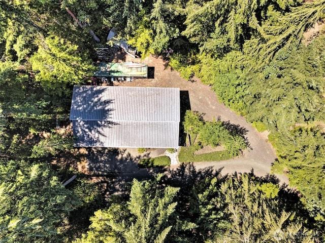80 E Tamarack Ln, Shelton, WA 98584 - aerial view of property and surrounding area