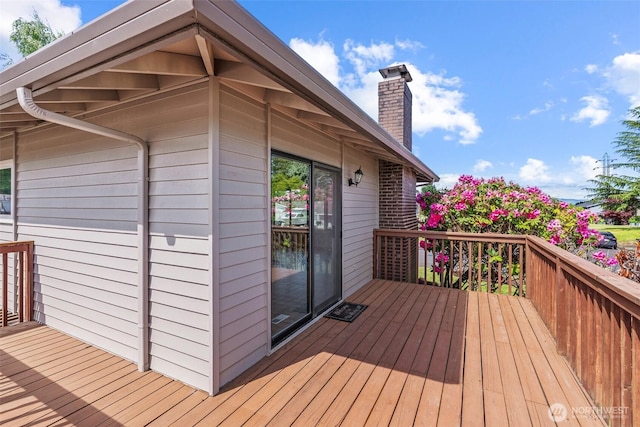 6015 NW Perthshire Rd, Vancouver, WA 98663 - view of wooden terrace
