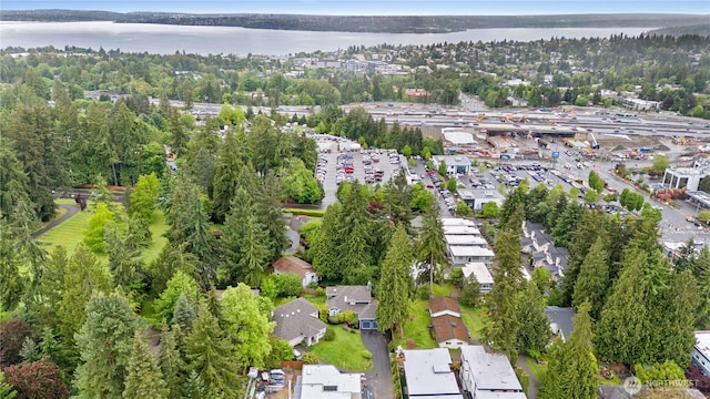 8221 122nd Ave NE, Kirkland, WA 98033 - aerial view of property's location with a nearby body of water