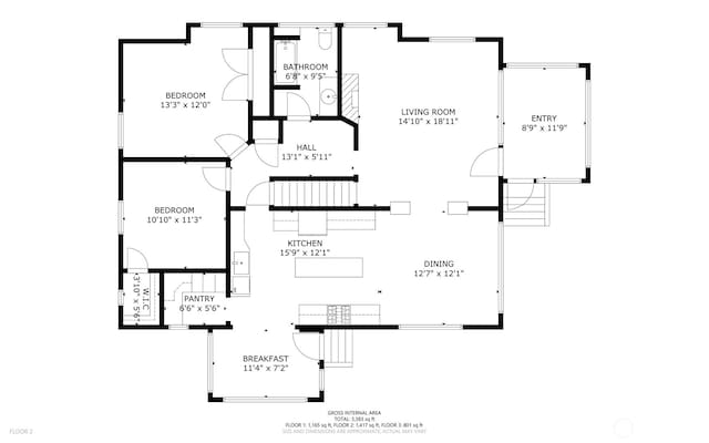 9316 7th Ave S, Seattle, WA 98108 - room layout