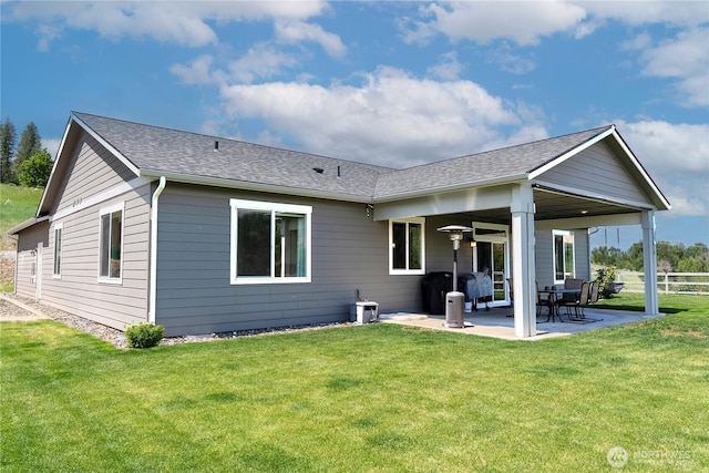 3 Kingfisher Rd, Twisp, WA 98856 - rear view of property with a patio area and roof with shingles