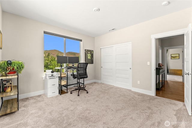 3 Kingfisher Rd, Twisp, WA 98856 - carpeted office featuring baseboards
