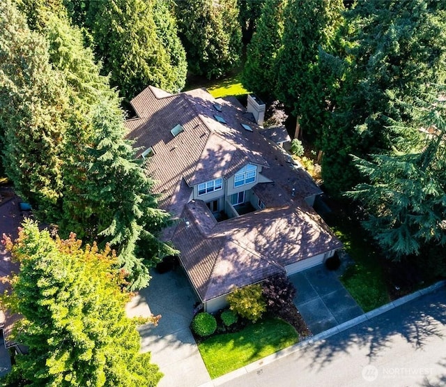 9042 Gleneagle Dr, Blaine, WA 98230 - view from above of property