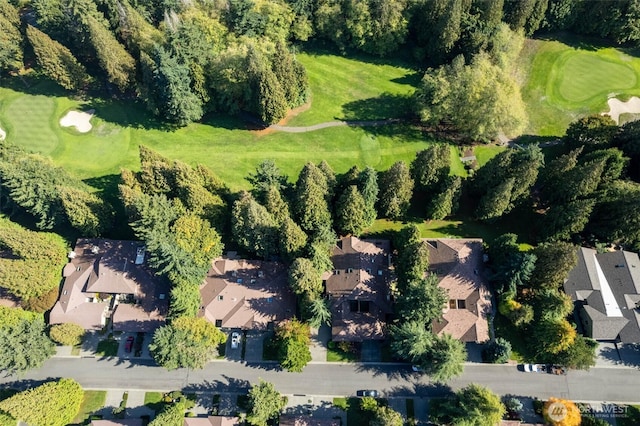 9042 Gleneagle Dr, Blaine, WA 98230 - aerial view of residential area featuring a golf course