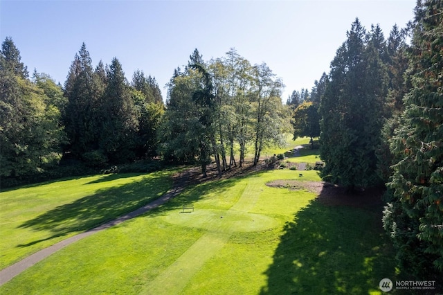 9042 Gleneagle Dr, Blaine, WA 98230 - view of property's community featuring a yard and view of golf course