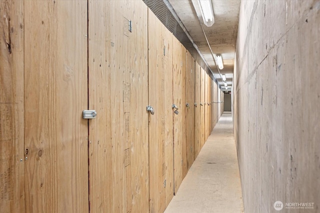 2801 1st Ave Unit 1002, Seattle, WA 98121 - corridor with wood walls