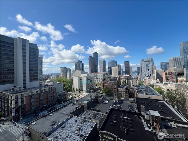 1105 Spring Unit 1309, Seattle, WA 98104 - skyline view