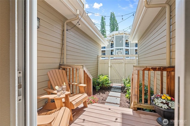 1310 Old Fairhaven Pkwy Unit 102, Bellingham, WA 98225 - deck featuring a gate