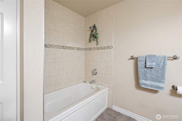 1310 Old Fairhaven Pkwy Unit 102, Bellingham, WA 98225 - bathroom featuring  shower combination and baseboards