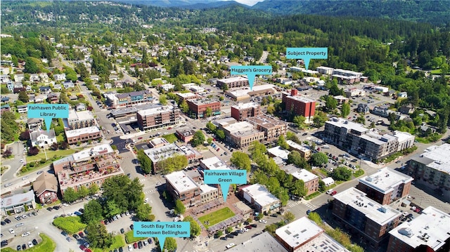 1310 Old Fairhaven Pkwy Unit 102, Bellingham, WA 98225 - bird's eye view of a heavily wooded area