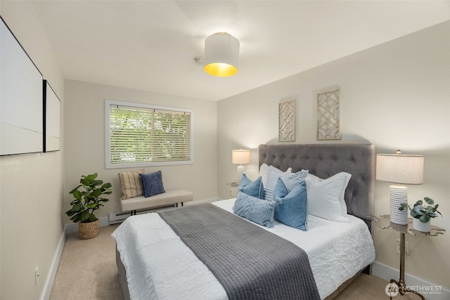 11058 NE 33rd Pl Unit B9, Bellevue, WA 98004 - carpeted bedroom featuring baseboards
