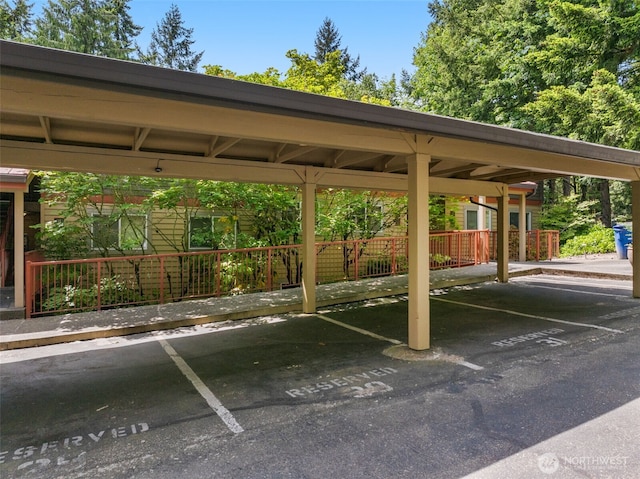 11058 NE 33rd Pl Unit B9, Bellevue, WA 98004 - view of covered parking lot