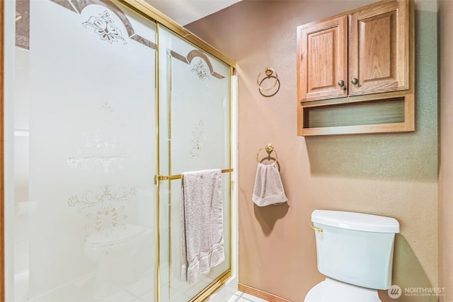 3220 N Pacific Ave, Kelso, WA 98626 - bathroom with toilet and a stall shower