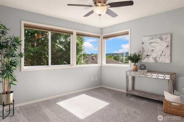 14819 1st Ave NE, Duvall, WA 98019 - carpeted empty room with ceiling fan and baseboards