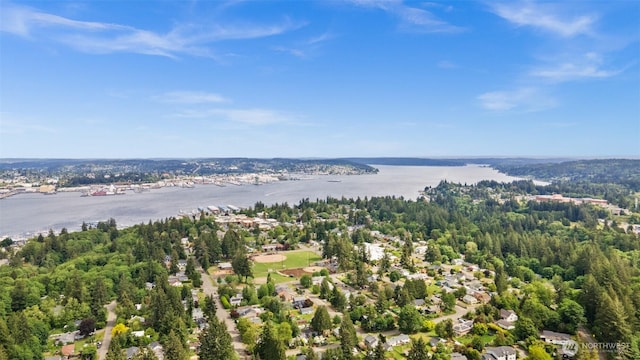 515 Forest Park St, Port Orchard, WA 98366 - drone / aerial view of a large body of water