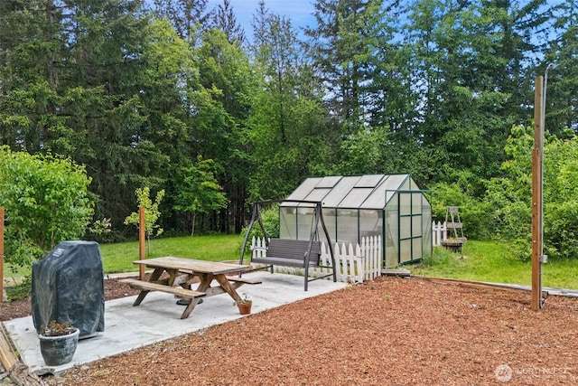 6623 NW Northridge Ln, Bremerton, WA 98312 - view of greenhouse featuring a yard
