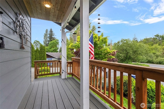 23588 Cooma Pl, Mount Vernon, WA 98274 - view of deck