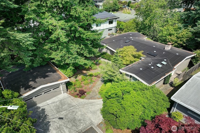 614 NW 126th Pl, Seattle, WA 98177 - bird's eye view