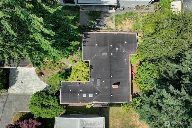 614 NW 126th Pl, Seattle, WA 98177 - bird's eye view