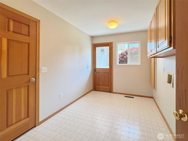 22 E Bedinger Rd, Sequim, WA 98382 - doorway to outside with baseboards