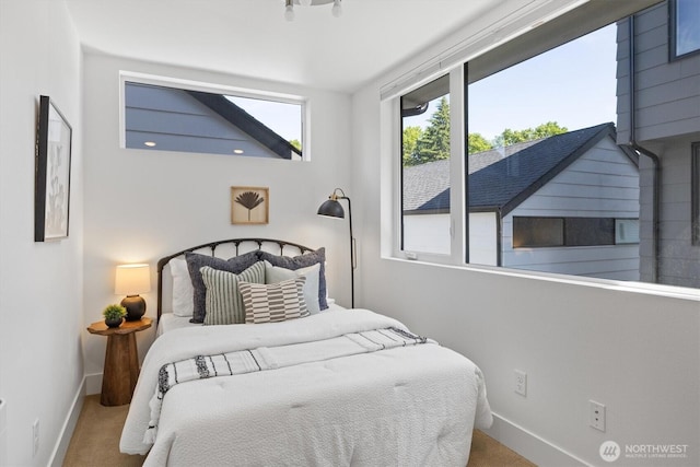 1134 32nd Ave E Unit B, Seattle, WA 98112 - carpeted bedroom with baseboards