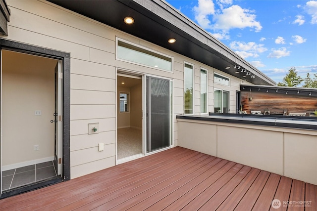 5915 Fauntleroy Way SW Unit C, Seattle, WA 98136 - view of wooden deck