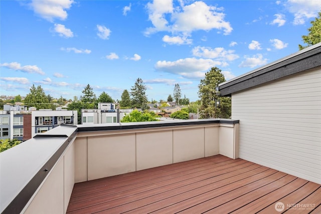 5915 Fauntleroy Way SW Unit C, Seattle, WA 98136 - deck with a residential view