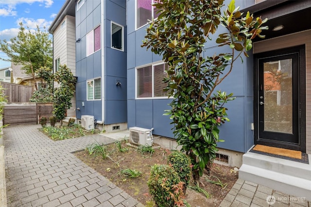 5915 Fauntleroy Way SW Unit C, Seattle, WA 98136 - property entrance with ac unit