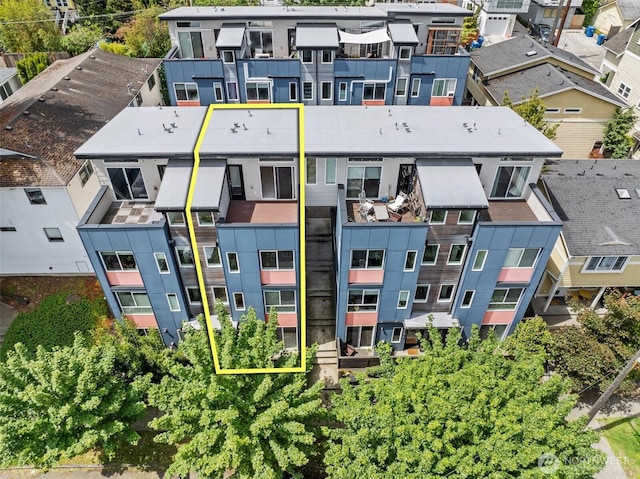 5915 Fauntleroy Way SW Unit C, Seattle, WA 98136 - view of property location with property boundaries highlighted