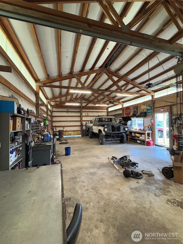 851 Heichel Rd, Camano Island, WA 98282 - garage with a workshop area