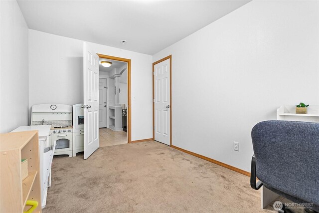 7382 Halibut Dr, Blaine, WA 98230 - office featuring light colored carpet and baseboards