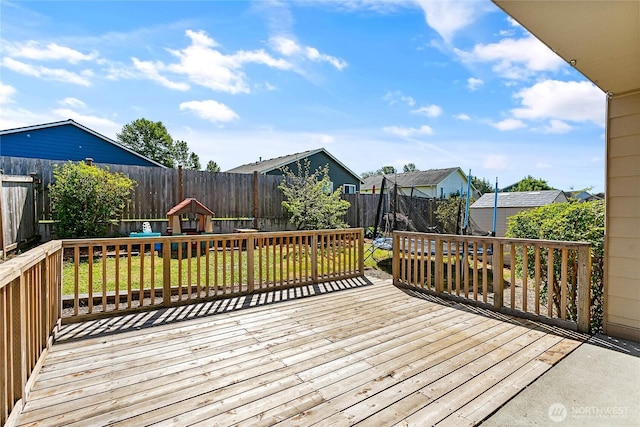 7382 Halibut Dr, Blaine, WA 98230 - view of wooden deck