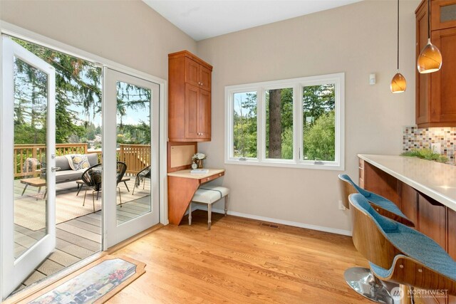 1805 179th Pl NE, Bellevue, WA 98008 - entryway with light wood-style floors and baseboards