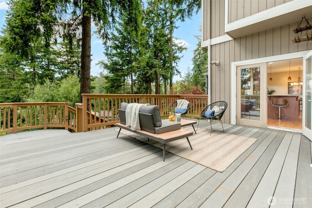 1805 179th Pl NE, Bellevue, WA 98008 - view of wooden terrace