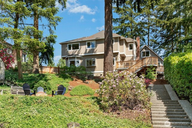 1805 179th Pl NE, Bellevue, WA 98008 - view of building exterior with stairway