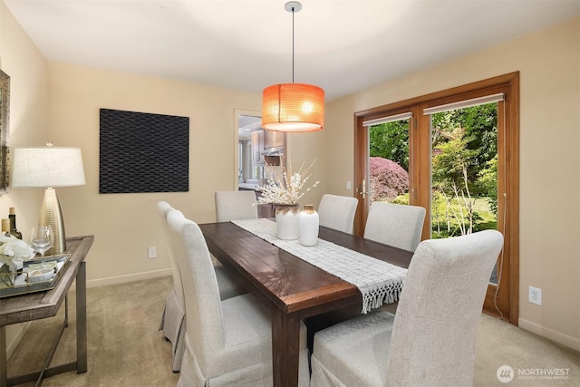 1211 6th Pl S, Edmonds, WA 98020 - dining room with light colored carpet and baseboards