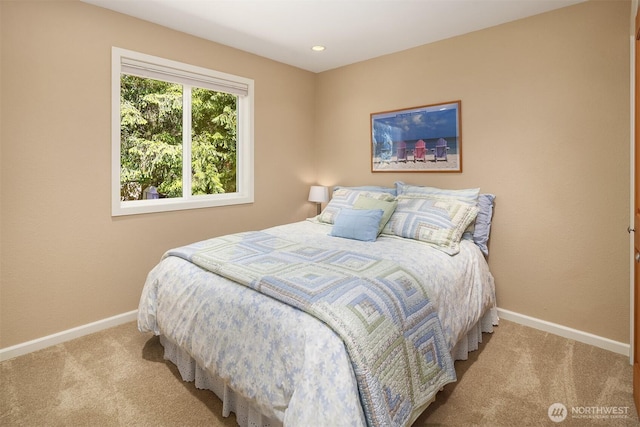 23018 NE 25th Way, Sammamish, WA 98074 - carpeted bedroom featuring baseboards and recessed lighting