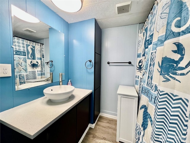 1911 324th, Long Beach, WA 98631 - bathroom featuring wood finished floors and vanity