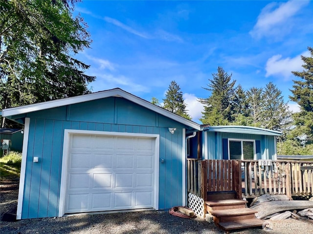 1911 324th, Long Beach, WA 98631 - single story home featuring a garage and a wooden deck