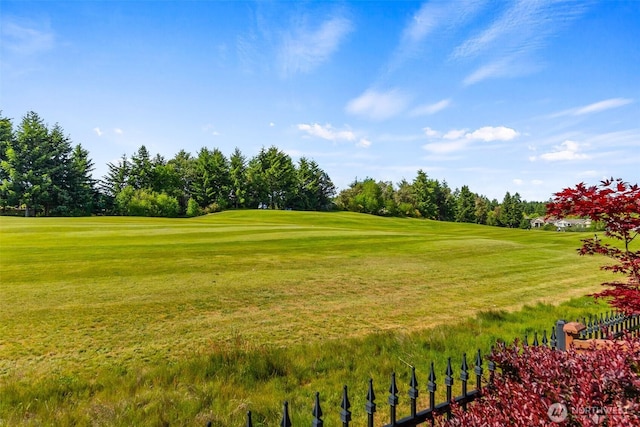 8315 Vashon Dr NE, Lacey, WA 98516 - view of green lawn featuring golf course view and view of wooded area