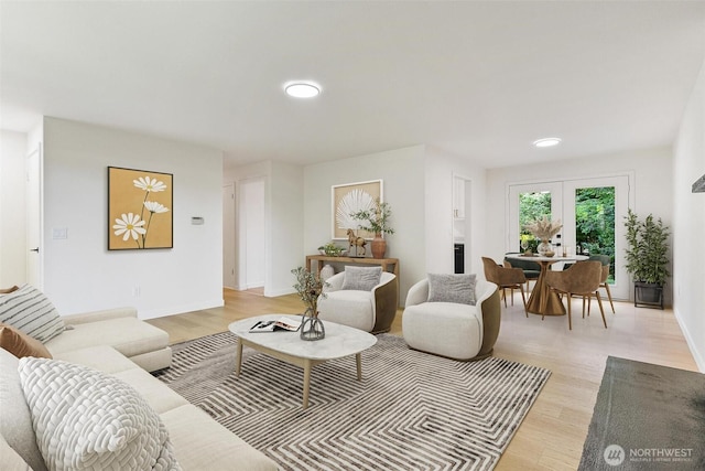 5410 240th St SW, Mountlake Terrace, WA 98043 - living room with light wood-style floors and baseboards
