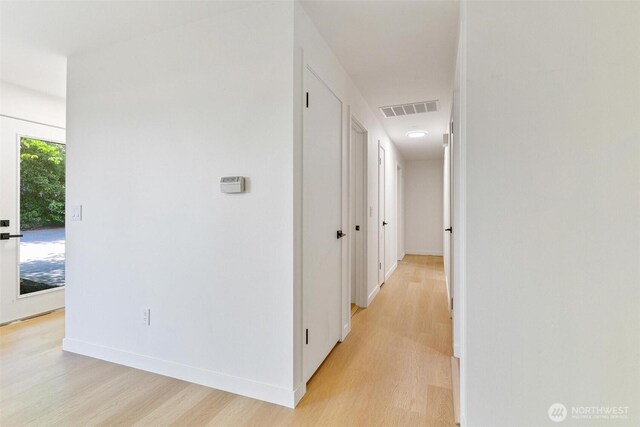 5410 240th St SW, Mountlake Terrace, WA 98043 - hall featuring light wood finished floors