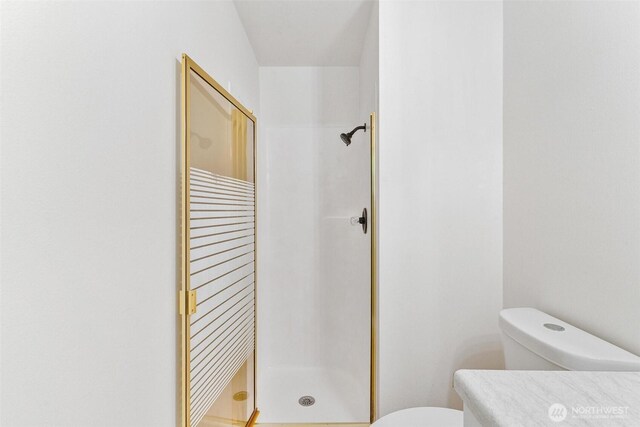 5410 240th St SW, Mountlake Terrace, WA 98043 - bathroom with toilet and a stall shower