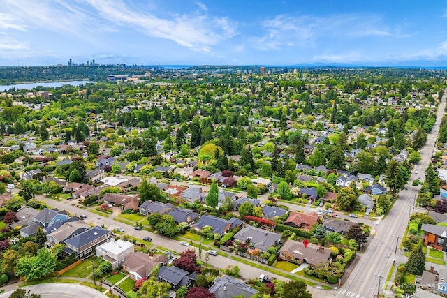 6085 Ann Arbor Ave NE, Seattle, WA 98115 - aerial view of residential area with a large body of water
