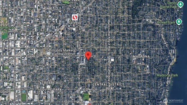 1126 24th Ave, Seattle, WA 98122 - aerial view of property's location