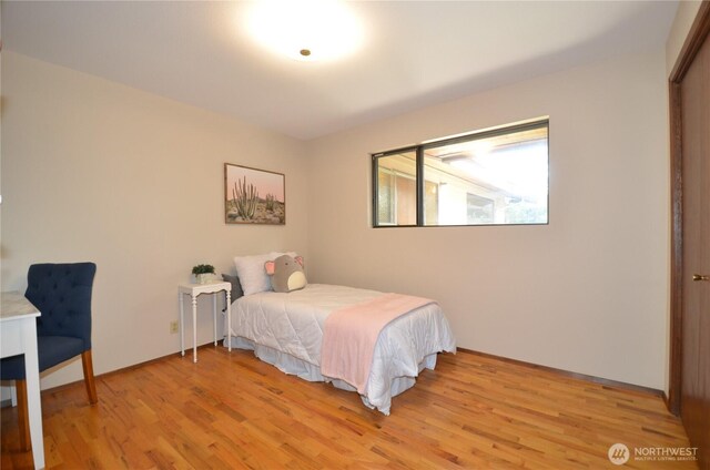 18215 108th Ave NE, Bothell, WA 98011 - bedroom featuring light wood finished floors